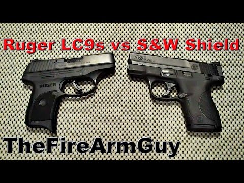 Ruger LC9s vs S&W M&P Shield - TheFireArmGuy