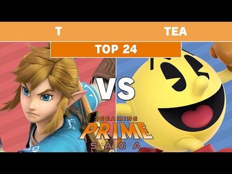 2GG: Prime Saga Kickoff - T (Link) vs Tea (Pac-Man) Top 24 - Smash Ultimate