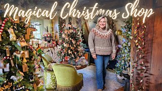 Charming Shops Filled with Holiday Magic. Cozy Christmas Decor Tour 2025