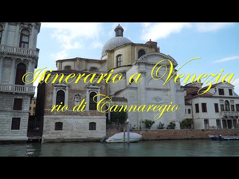 Itinerário de Veneza no rio de Cannaregio. Curiosita' e história do Rio piu' importante della citta'!