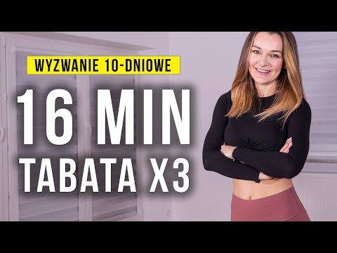 Super TABATA 16 minutes / 10-day challenge / Monika Kołakowska