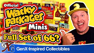 Super Impulse Wacky Packages Minis - Can We Get All 66?