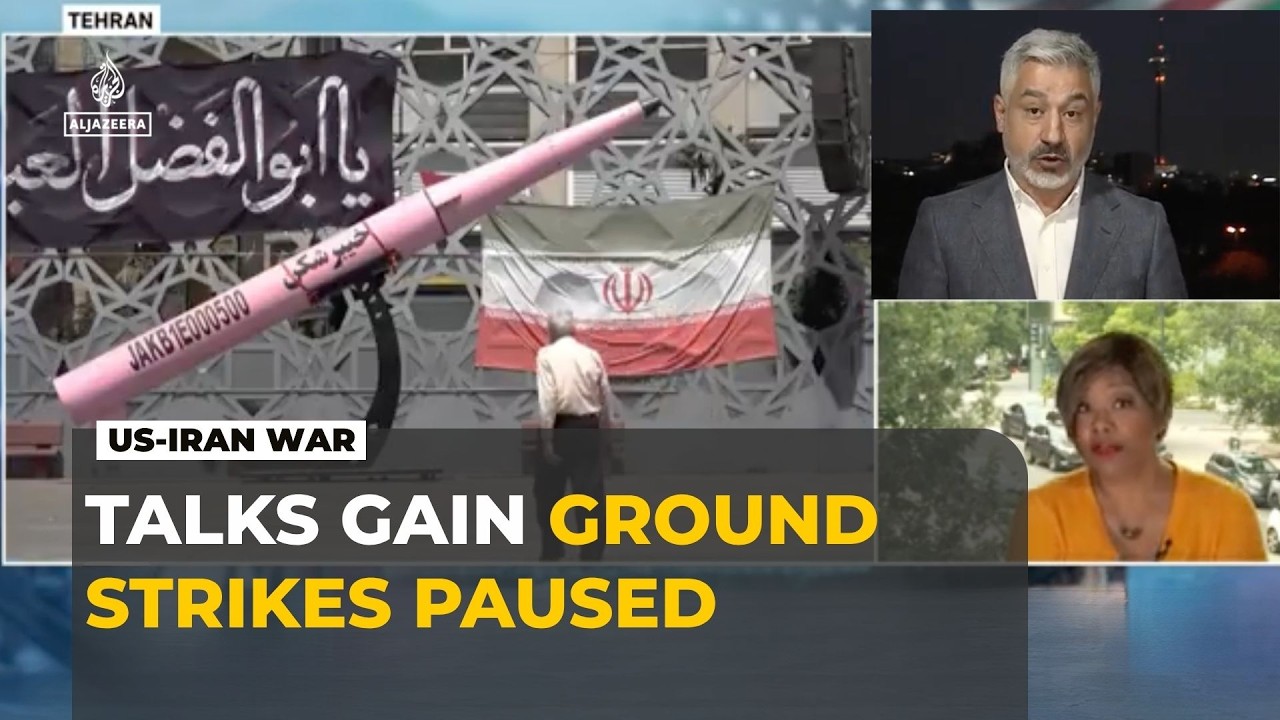 US and Iran signal progress in talks as Trump pauses strikes