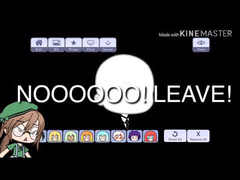 SlenderMan Gacha Life Glitch! || By KAWAIIGachaGirl