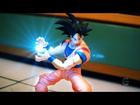 Dragon Ball stop motion review - SHF Goku 七龍珠玩具介紹-悟空