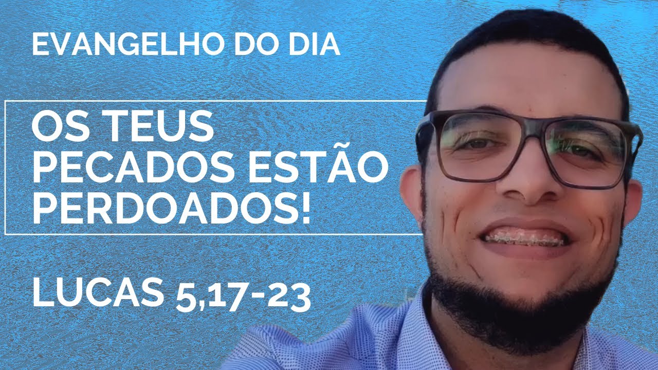 OS TEUS PECADOS ESTÃO PERDOADOS! Jesus cura o paralítico. Estudo de Lc 5,17-26 | JOÃO CLAUDIO RUFINO