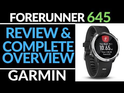 Garmin Forerunner 645 Review and Full Walkthrough - Complete Overview
