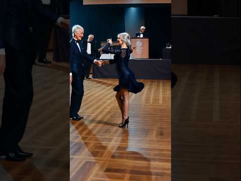 Elderly couples dance with passion and elegance on stage #dance #agt #americangottalent