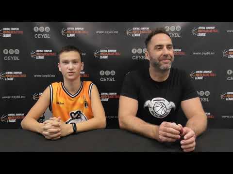 CEYBL U14 - Press conference, 29.10.2022, WKK Wroclaw - ŠBK Handlová