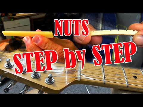 Making A "Fender" Style Nut - Telecaster