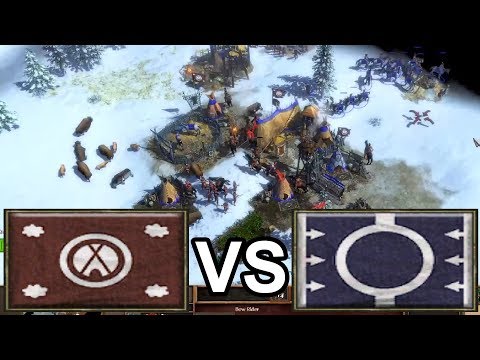 IamSoldieR gets pushed WAY to HARD...! [Age of Empires 3]