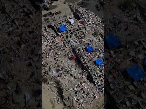 Drone shows damage one month after Venezuela quakes