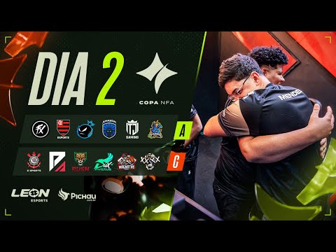 COPA NFA SPLIT 2 DE 2025 - DIA 02 - UM DUELO DE GIGANTES NO SEGUNDO DIA DE COPA! #liganfa