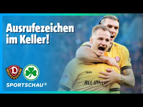 Dynamo Dresden - SpVgg Greuther Fürth Highlights 2. Bundesliga, 18. Spieltag | Sportschau Fußball
