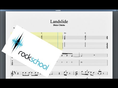 Landslide Assessed Rockschool Grade 3 Acoustic Guitar