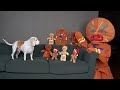 Dog vs Gingerbread Man Army Prank: Funny Dogs Maymo & Potpie Christmas Pranks