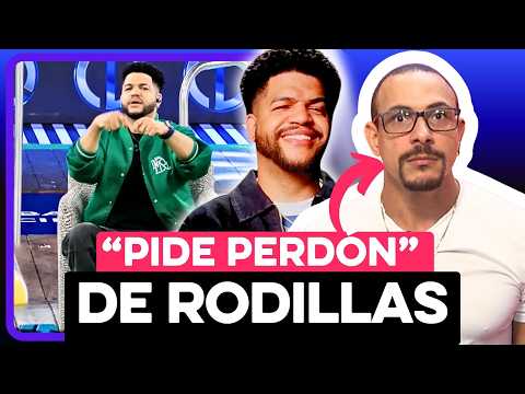 Juan Esteban “ASKS FOR FORGIVENESS” on his knees to Luinny Corporán