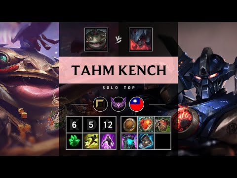 Tahm Kench Top vs Aatrox - TW Master Patch 25.12