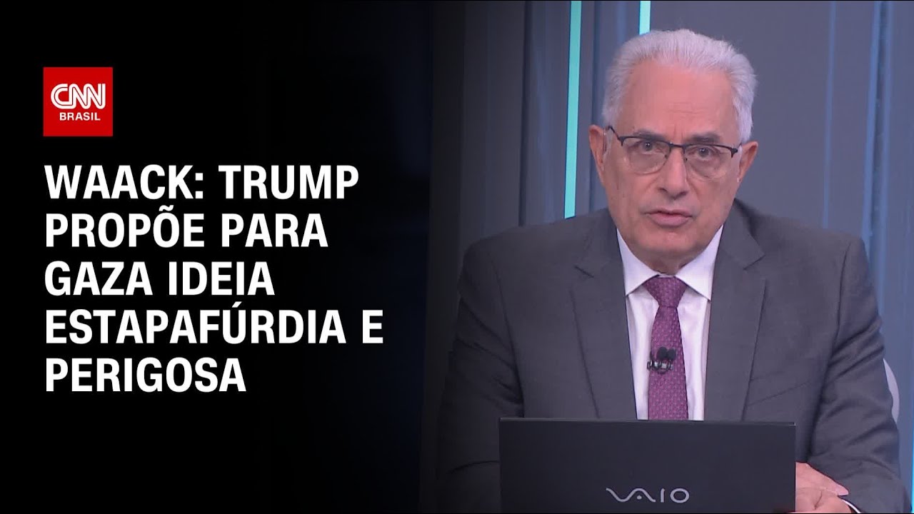 Waack: Trump propõe para Gaza ideia estapafúrdia e perigosa | WW