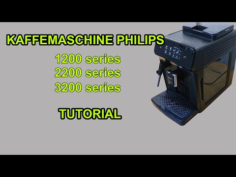 KAFFEEMASCHINE PHILIPS |  SERIES 1200 2200 3200 | TUTORIAL | FACTOREM