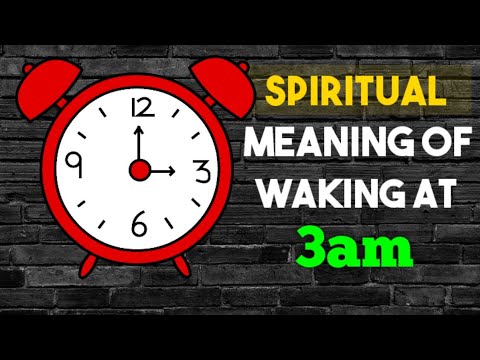 7 Spiritual Meaning of Waking Up at 3am Every Night| Wake up