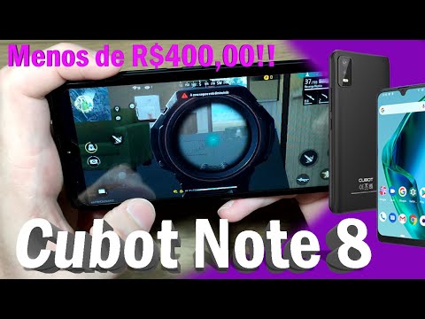 Cubot Note 8 Unboxing e Review