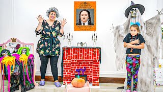 Halloween Room Makeover and Spooky Shopping Adventure for kids