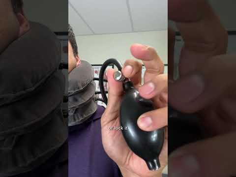 Inflatable At Home Neck Traction Device Features
