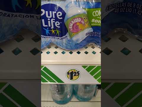 What a Refreshing Deal - $1.25 Pure Life Water #dollartree #purelife #tukwila #seattle