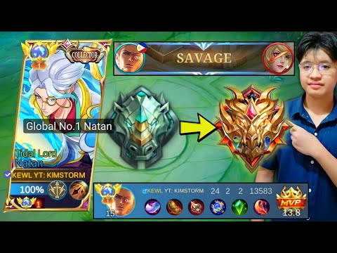 24 KILLS SAVAGE❗NATAN HIGH MAGIC SCALE BUILD IS BROKENNN🔥