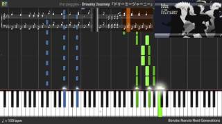 Boruto: Naruto Next Generations Ending 1 - Dreamy Journey (Synthesia)