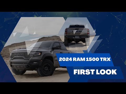 2024 RAM 1500 TRX and Rebel Lunar Edition | FIRST LOOK