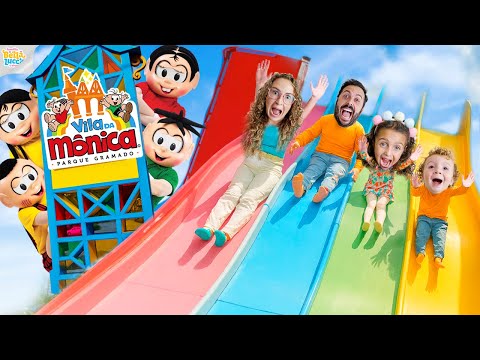 AMAZING DAY AT VILA DA MÔNICA PARK - BELLA AND LUCCA FAMILY SHOW