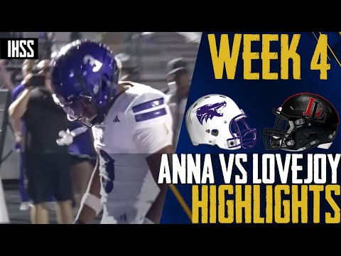 Anna Dominates Lovejoy 45-14: High School Football Highlights