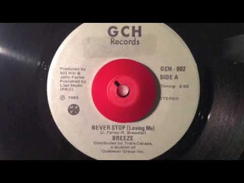 Breeze ‎– Never Stop (Loving Me)