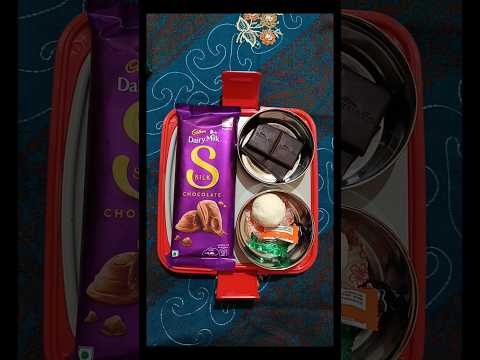Chocolate Lunch box | Sweet Tiffin idea#Cadbury silk dairy milk#trendingshorts #shortsviral #shorts
