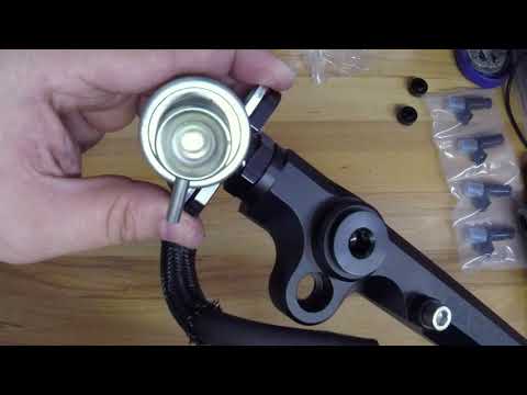 EVO X Fuel System Upgrade - ID1050x + Radium Fuel Rail - Part 1
