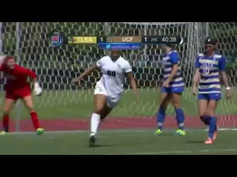 UCF Women's Soccer: Carol Rodrigues Bicycle Kick (10-11-15)