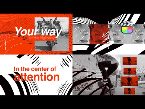 Downtown Feel Modular Template for Final Cut Pro — MotionVFX