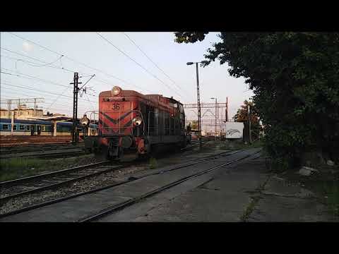 Manewry SM42-2363 Kolprem na bocznicach Chorzowa Batorego