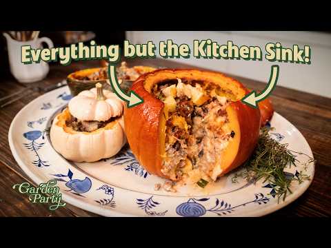 Make This Showstopping Stuffed Pumpkin Feast | Easy Fall Dinner Recipe