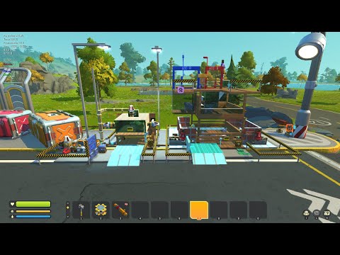 Scrap Mechanic Modded | Fant Mod - Challange | Automated Red Woc Factory - Winner Arageus!