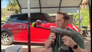 YKYI Cordless Pressure Washer Battery Powered Review!