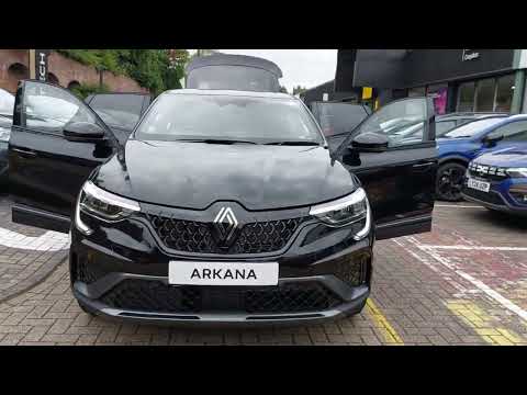 2025 BRAND NEW RENAULT ARKANA ESPRIT ALPINE in Black Metallic @ Renault Croydon