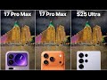 Xiaomi 17 Pro Max VS IPhone 17 Pro Max VS Samsung Galaxy S25 Ultra Camera Test Comparison