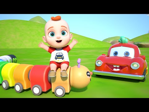 Números no Comboio de Madeira | Música do Comboio Choo Choo | Músicas Infantis | LoLo em Português