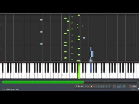 F. Burgmuller - L'Hirondelle - Piano Tutorial by PlutaX
