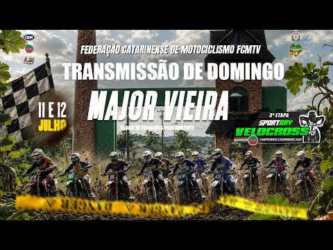 AO VIVO - VELOCROSS CATARINENSE EM MAJOR VIEIRA - DOMINGO