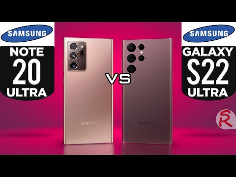 Samsung Galaxy Note 20 Ultra 5G vs Samsung Galaxy S22 Ultra 5G