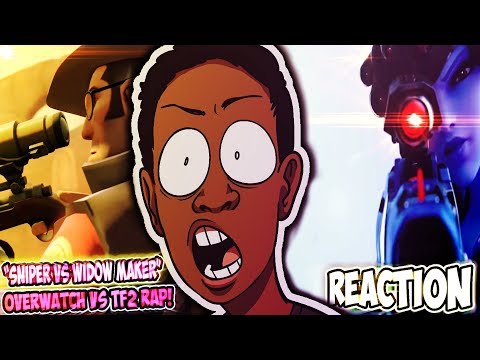 SNIPER VS WIDOW MAKER RAP BATTLE  REACTION || LEGENDARY CAMPERS!